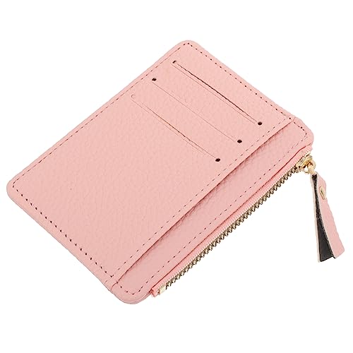 IMIKEYA Damen Geldbörse Ultra PU Geldbeutel mit Reißverschluss Kartenhalter für Kreditkarten und Münzen für Outdoor Einkäufe Rosa IMIKEYA Damen Geldbörse Ultra PU Geldbeutel mit Reißverschluss Kartenhalter für Kreditkarten und Münzen für Outdoor Einkäufe Rosa von IMIKEYA