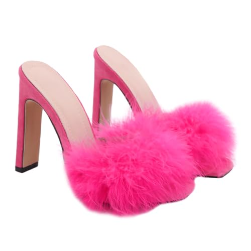 IMIKEYA Damen Outdoor Sandalen mit Stabilem Blockabsatz Chic und Atmungsaktiv Modische Sommer Slipper für Alltag und Party Angenehm und Langlebig Passend zu Kleidern und Shorts von IMIKEYA