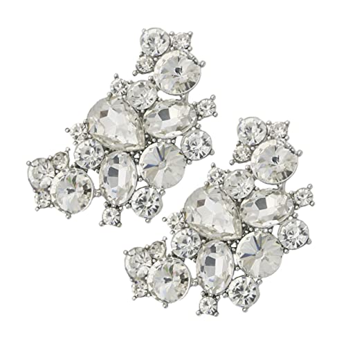 IMIKEYA Damen Schuhclips mit Schmetterling Blumen Schuhschmuck Abnehmbare Schnalle für Damenschuhe Mehrfach Verwendbar Modisch und Langlebig für Party und Alltag von IMIKEYA