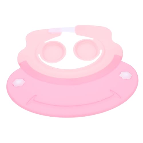 IMIKEYA -Duschmütze Bad Babymütze waschen Motorhaube schwimmkappe für shower hat for Babys Duschhaube Babys Haarwaschhut -Shampoo-Mütze Kinderhaarmütze Kieselgel Rosa von IMIKEYA