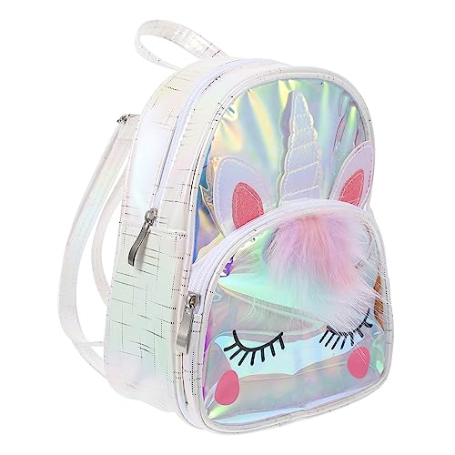 IMIKEYA Einhorn Tasche Große Kapazität Mädchen Schultasche Junge Mädchen Rucksack Mit Hübschem Design Separate Fächer Für Utensilien Verstellbarer Schultergurt Als Aufbewahrungstasche Für von IMIKEYA