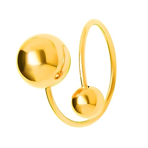 IMIKEYA Einstellbarer Perlenring für Frauen Modischer Knöchelring Gold Perfektes für Valentinstag Geburtstage oder Jubiläen Langlebig und IMIKEYA Einstellbarer Perlenring für Frauen Modischer Knöchelring Gold Perfektes für Valentinstag Geburtstage oder Jubiläen Langlebig und von IMIKEYA
