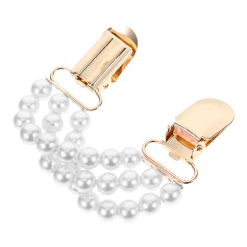 IMIKEYA Elegante Damen Brosche Perlen Strickjacken Clip Shawl Chain Clip für Kleider Cardigans Pullover Hemden Vielseitig Stilvoll IMIKEYA Elegante Damen Brosche Perlen Strickjacken Clip Shawl Chain Clip für Kleider Cardigans Pullover Hemden Vielseitig Stilvoll von IMIKEYA