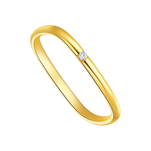 IMIKEYA Chic Ring Für Frauen Goldener Fingerring Mode Polieren Vielseitig Fingerdekor Kreativer Ringe Für Damen Stilvoller Fingerkuppen Ringe von IMIKEYA