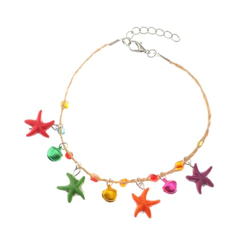 IMIKEYA Muschelfußkette Für Damen Strandfußkette Mit Muschel-Design Mode-fußkettchen Als Fußschmuck Dünne Fußkette Zum Knöchel Tragen Dekorative Fußkette Für Frauen von IMIKEYA