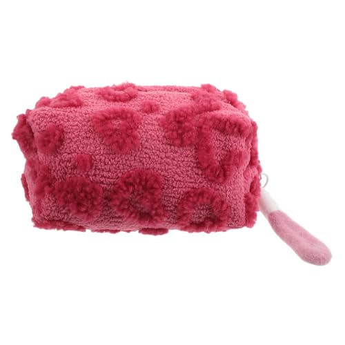 IMIKEYA Fluffiges Kosmetiktäschchen mit Herzmotiv Großer Kapazität Tragbarer Make Up Organizer mit Reißverschluss Geräumig und für Damen Unterwegs und Reisebedarf IMIKEYA Fluffiges Kosmetiktäschchen mit Herzmotiv Großer Kapazität Tragbarer Make Up Organizer mit Reißverschluss Geräumig und für Damen Unterwegs und Reisebedarf von IMIKEYA
