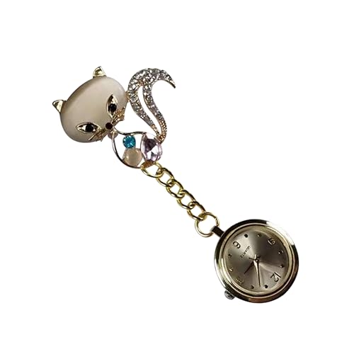 IMIKEYA Krankenschwester-taschenuhr Hängeuhr Medizinisch Tragbare Uhr Für Ärzte Und Pflegekräfte Taschenuhr Mit Brosche Geeignet Als Dekoration Und von IMIKEYA