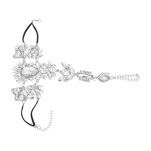 IMIKEYA Fußkettchen Für Mädchen Strass Fußkettchen Modische Halskette Armband Modische Armbänder Für Frauen Für Frauen von IMIKEYA