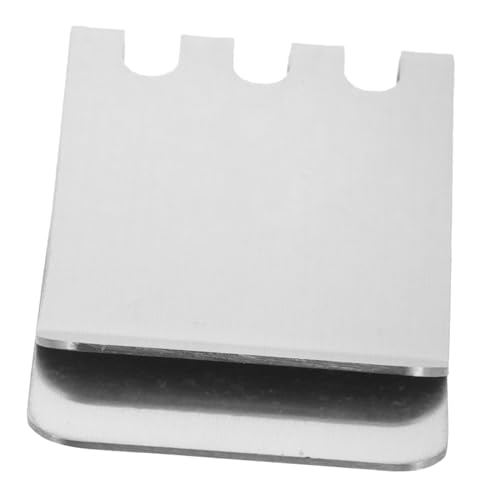 IMIKEYA Geldklammer Herren Wallet mit Großem Fassungsvermögen Sicherer Cash Clip für Bargeld und Karten Ultradünner Langlebiger Metallclip für Minimalistischen Geldbeutel von IMIKEYA