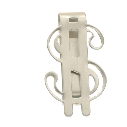 IMIKEYA Geldklammer Schlanker und Stylischer Geldscheinklammer für Büro und Alltag Multifunktional als Geldclip Lesezeichen oder Papierklammer Leicht und Tragbar für Zuhause Büro und von IMIKEYA