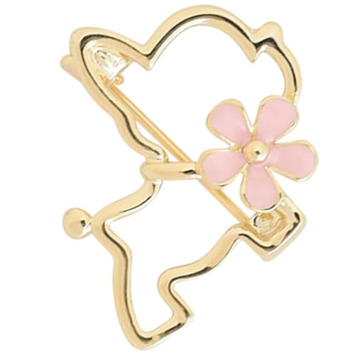 IMIKEYA Katzenbrosche Aus Metall Süße Anstecknadel Für Damen Dekorative Schalnadel Ästhetische Kragennadel Für Kleidung Ebene Anstecknadel Für Jacken Und Rucksäcke von IMIKEYA