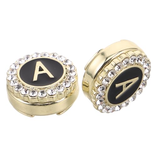 IMIKEYA Manschettenknopfrohlinge Aus Zinklegierung Hosenmanschettenknöpfe Mit Buchstaben Hemdmanschettenknöpfe Für Herren Vergoldete Wikinger-manschettenknöpfe Smoking-accessoires von IMIKEYA