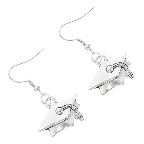 IMIKEYA Graduation Season Ohrstecker Damen Verarbeitung Modisches Accessoire Langlebig und Dekorativ Passend zu Vielen Kleidungsstilen Einzigartiges für Abschlussfeier von IMIKEYA