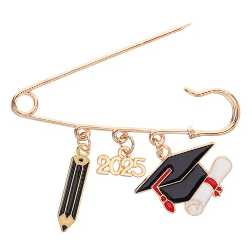 IMIKEYA Graduierungsbrosche Metall Anstecknadel Abschlussmütze Accessoire für Jacken Taschen Robustes zur Abschlussfeier Einzigartiges Design für Absolventen IMIKEYA Graduierungsbrosche Metall Anstecknadel Abschlussmütze Accessoire für Jacken Taschen Robustes zur Abschlussfeier Einzigartiges Design für Absolventen von IMIKEYA