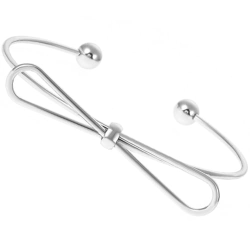 IMIKEYA Großes Schleifenarmband Verstellbar Offenes Armband für Damen Eleganter Schmuck für Besondere Anlässe als für Freundinnen oder Familie von IMIKEYA