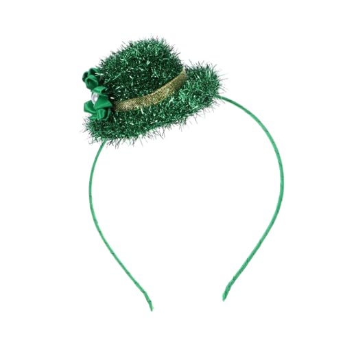 IMIKEYA Grünes Haarband mit Kreativem Patricks Day Hut Langlebiges Festival Party Haarornament für Karneval Komfortabel und Dekorativ Accessoire für Patricks Day Feier von IMIKEYA