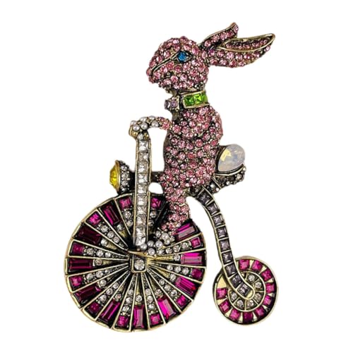 IMIKEYA Strass Brosche Pin Hase Metall Anstecknadel Für Kleidung Schals Hüte Dekoration Damen Revers Pin Brosche Für Anzug Und Kleidung von IMIKEYA