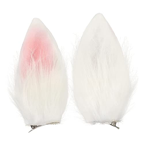 IMIKEYA Hasenohren Haarspangen Set – 1 Paar Niedliche Bunny Haarclips Mit Haarklammern Für Mädchen - Perfekte Haaraccessoires Für Kostüme Und Besondere Anlässe - Ideal Für Den Karneval Und von IMIKEYA