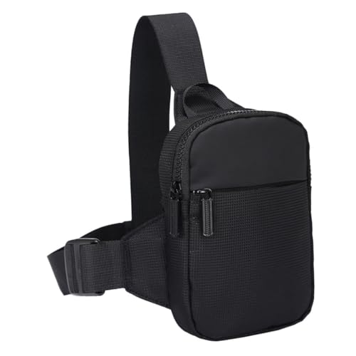 IMIKEYA Herren Bauchtasche Verstellbare Brusttasche mit Großem Stauraum Tragbare Umhängetasche für Aktivitäten und Reisen Multifunktionale Gürteltasche für Männer und Frauen von IMIKEYA