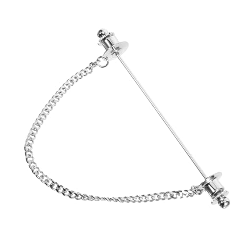 IMIKEYA Herren Krawattennadel mit Kette Anstecknadel für Hemd und Kragen Vielseitige Brosche Geeignet für Partys und Besondere Anlässe von IMIKEYA
