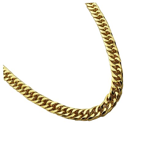 IMIKEYA Herrenkette Imitation Gold Chunky Style Alloy Halskette Nickel und Casual Party Schmuck Ornament für Männer Jungen von IMIKEYA