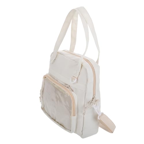 IMIKEYA Japanische Umhängetasche Damen Transparent Softgirl Look Schultertasche Schule College Mädchen Alltagstasche Modisch Vielseitig Organisiert von IMIKEYA