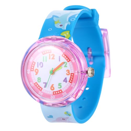 IMIKEYA Junge Mädchen Armbanduhr Cartoon Muster Uhr Für Junge Mädchen Aus Silikon Leichte Und Schlichte Kinderarmbanduhr Perfektes von IMIKEYA