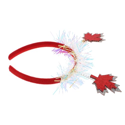IMIKEYA Kanadisches Ahornblatt-Stirnband Set – 2 Stück Haarreifen Für Festliche Anlässe Wie Kanada-Tag Und Thanksgiving Idealer Haarschmuck Für Feiertagsfeiern Und Events von IMIKEYA