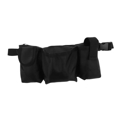 IMIKEYA Kellner Hüfttasche mit Verstellbarem Gürtel Robuste Waist Pouch für Restaurant Vielseitige Fächer für Trinkgeld und Utensilien Langlebiges Material für Hohe Beanspruchung von IMIKEYA