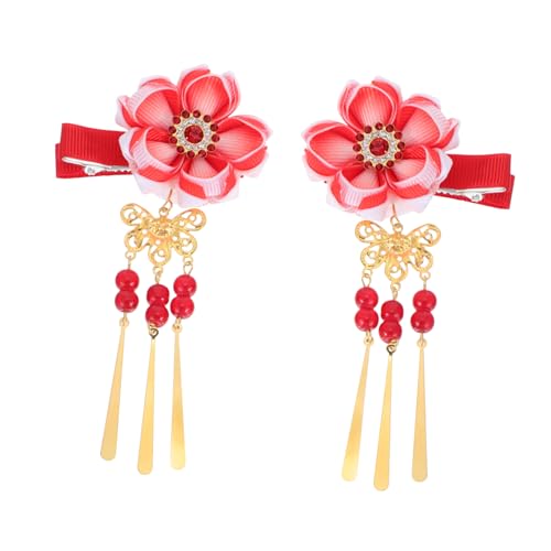 IMIKEYA Kimonoschmuck Haarschmuck Mit Kirschblüte Japanische Haarspange Vielseitiges Haaraccessoire Für Frauen Mädchen Und Passend Zu Kimono Und Japanischer Mode von IMIKEYA