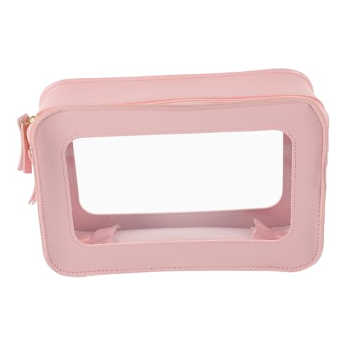 IMIKEYA Kosmetiktasche für Damen wasserdichte Make Up Tasche PVC Wiederverwendbar mit Reißverschluss für Reisen Outdoor Aktivitäten Aufbewahrung von Kosmetik Schmuck und Kleingeld IMIKEYA Kosmetiktasche für Damen wasserdichte Make Up Tasche PVC Wiederverwendbar mit Reißverschluss für Reisen Outdoor Aktivitäten Aufbewahrung von Kosmetik Schmuck und Kleingeld von IMIKEYA