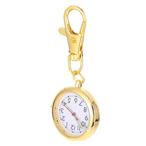 IMIKEYA Krankenschwestern Taschenuhr Für Krankenschwestern Mit Klaren Ziffern Und Schlüsselanhänger Langlebige Medizinische Uhr Zum Aufhängen von IMIKEYA