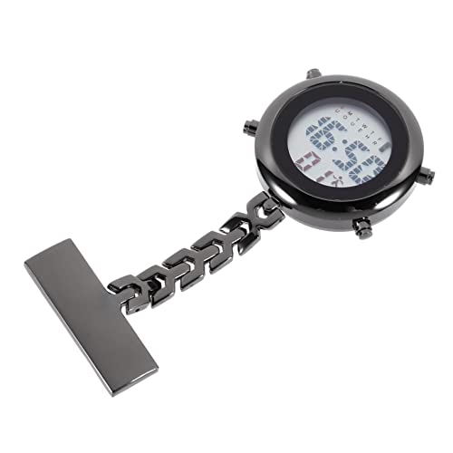 IMIKEYA Kreative Anstecknadeluhr für Krankenschwestern Ärzte Multifunktionale Digitale Uhr mit Sicherheitsnadel für Frauen Männer für Kollegen Freunde von IMIKEYA