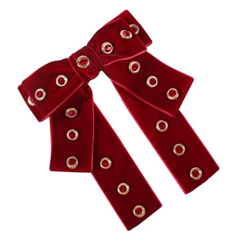 IMIKEYA Kreative Haarklammer mit Schleifen Design Automatischer Haarclip für Frauen für Partys Festivals und Alltag Rote Haarspange Hochwertigem Leichtem Material IMIKEYA Kreative Haarklammer mit Schleifen Design Automatischer Haarclip für Frauen für Partys Festivals und Alltag Rote Haarspange Hochwertigem Leichtem Material von IMIKEYA