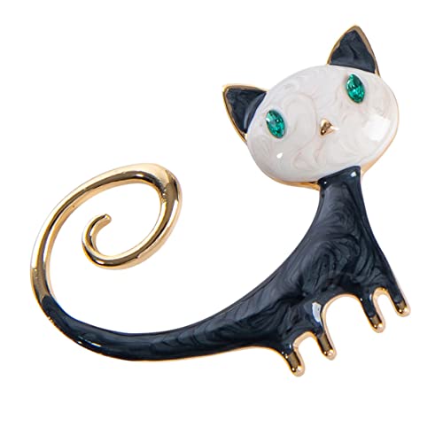 IMIKEYA Kreative Katzenform Brosche Niedlicher Cartoon Pin für Kleidung Taschen und Anzüge für Freunde und Familie Modisches Accessoire für Jede von IMIKEYA