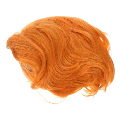 IMIKEYA Kurze Perücke Für Männer: Realistische Goldene Kurzhaarperücke – Hitzebeständiges Synthetisches Kunsthaar Für Cosplay, Halloween Und Kostümpartys von IMIKEYA