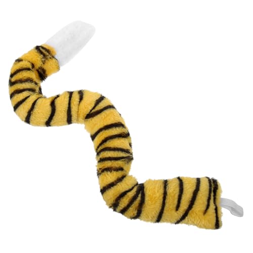 IMIKEYA Kuscheliger Tigerkostüm Weicher Kunstpelz Leichtes Tierkostüm Accessoire für Fasching Karneval Halloween und Tierpartys Angenehm zu Tragen Dekorativ und Langlebig von IMIKEYA