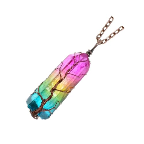 IMIKEYA Baum Lebens Halskette mit Anhänger Anhänger für Frauen Eleganter Halsschmuck Dekorative Halskette von IMIKEYA