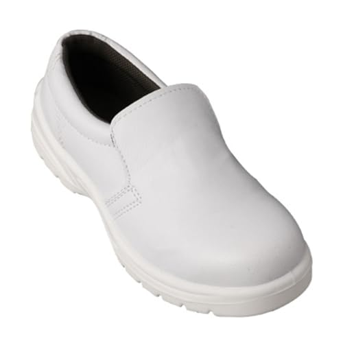 IMIKEYA Leichte Atmungsaktive Arbeitsschuhe mit Stahlkappe Staub Elektrostatisch Geschützte Sicherheitsschuhe für Herren und Damen Wasserabweisend für Werkstatt und Industrieeinsatz von IMIKEYA