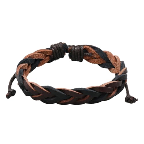 IMIKEYA Geflochtenes Lederarmband Für Männer Armband Herren Schnurarmband Geflochtene Armbänder Für Herren von IMIKEYA