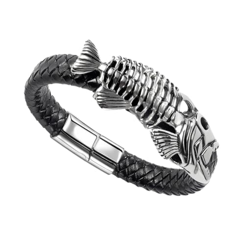 IMIKEYA Männliches Armband mit Fischknochen Design Verstellbare Handkette für Besondere Anlässe Stilvolles Accessoire für Partys und Alltag Langlebig und Elegant IMIKEYA Männliches Armband mit Fischknochen Design Verstellbare Handkette für Besondere Anlässe Stilvolles Accessoire für Partys und Alltag Langlebig und Elegant von IMIKEYA