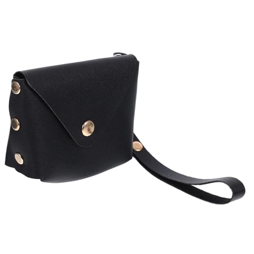 IMIKEYA Mini Damen Münzbörse aus PU mit Robustem Karabiner Vielseitiger Schlüsselanhänger und Tragbare Geldbörse Modisches Accessoire und Praktischer Münzbeutel für Alltag und Reisen von IMIKEYA