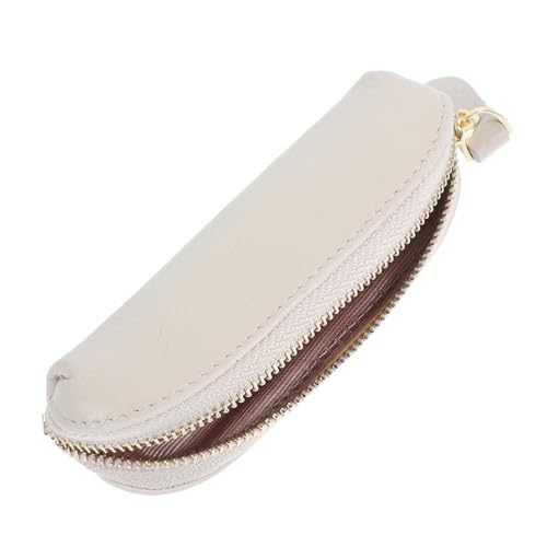 IMIKEYA Mini Geldbörse Damen Kleines Münzfach mit Sicherem Reißverschluss Japanisch Inspiriertes Design Kompakte Coin Purse für Münzen Schlüssel und Earphones Portemonnaie von IMIKEYA