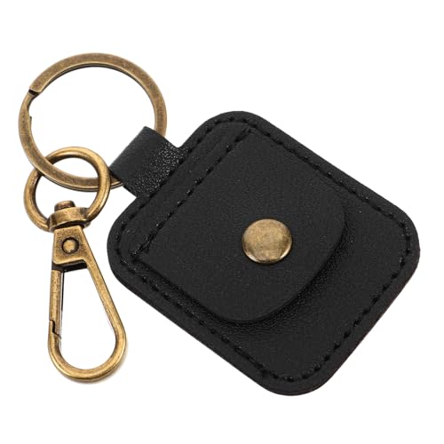 IMIKEYA Mini Geldbörse Damen Schlüsselanhänger Münzbeutel aus Langlebigem PU mit Sicherem Druckknopf Kompakte und Geldaufbewahrungstasche Leichtes Portables Täschchen für Unterwegs von IMIKEYA
