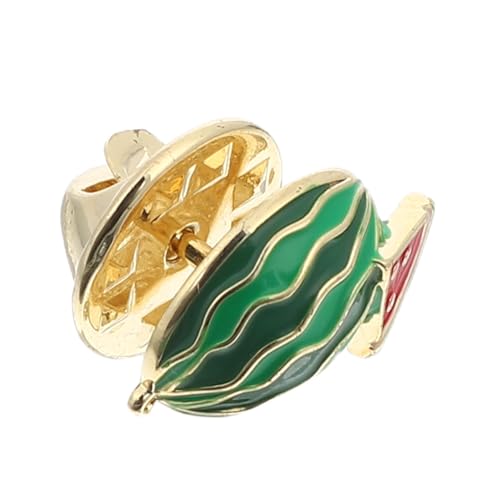 IMIKEYA Kleidernadel Mit Wassermelonen-design Emaille-anstecker Für Rucksack Sommer-brosche Obst-accessoire Praktische Sicherheitsbrosche Für Alltag Und Party von IMIKEYA