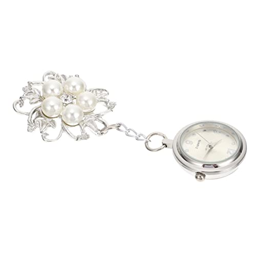 IMIKEYA Krankenschwester Taschenuhr mit Clip Tragbare Ansteckuhr Praktische Uhr für Frauen und Männer für Schule und Prüfungen von IMIKEYA