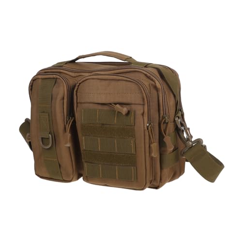 IMIKEYA Multifunktionale Herren umhängetasche aus Strapazierfähigem Nylon Camouflage design Leichte Outdoor Crossbody Bag für Angeln Wandern und Tägliche Nutzung Komfortable von IMIKEYA