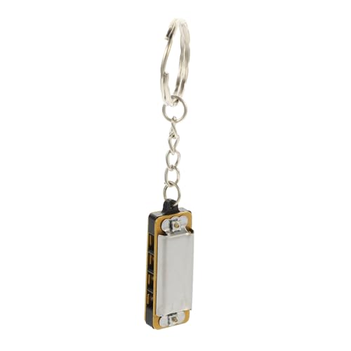 IMIKEYA Multifunktionaler Schlüsselanhänger Mini Mundharmonika Tragbarer Verschleißfester Schlüsselring Anhänger für Rucksack Handtasche IMIKEYA Multifunktionaler Schlüsselanhänger Mini Mundharmonika Tragbarer Verschleißfester Schlüsselring Anhänger für Rucksack Handtasche von IMIKEYA