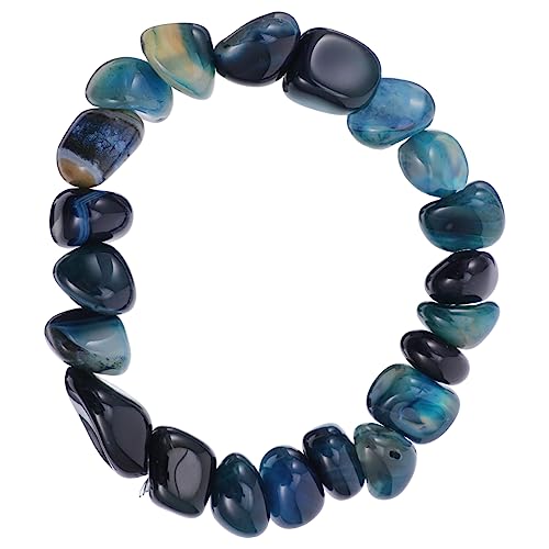 IMIKEYA Achatarmband Damen Unregelmäßige Edelstein Handkette Kreatives Yoga Armband Natürlicher Schmuck Für Strand Und Alltag Handgefertigtes Accessoire Mit Bedeutung von IMIKEYA