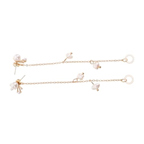 IMIKEYA Ohrstecker Ohrbügel mit Silikonring für Kabellose Ohrhörer Stabiler Halt Verlustschutzkette Modisches Schmuck Accessoire für Sport Reisen und Alltag IMIKEYA Ohrstecker Ohrbügel mit Silikonring für Kabellose Ohrhörer Stabiler Halt Verlustschutzkette Modisches Schmuck Accessoire für Sport Reisen und Alltag von IMIKEYA